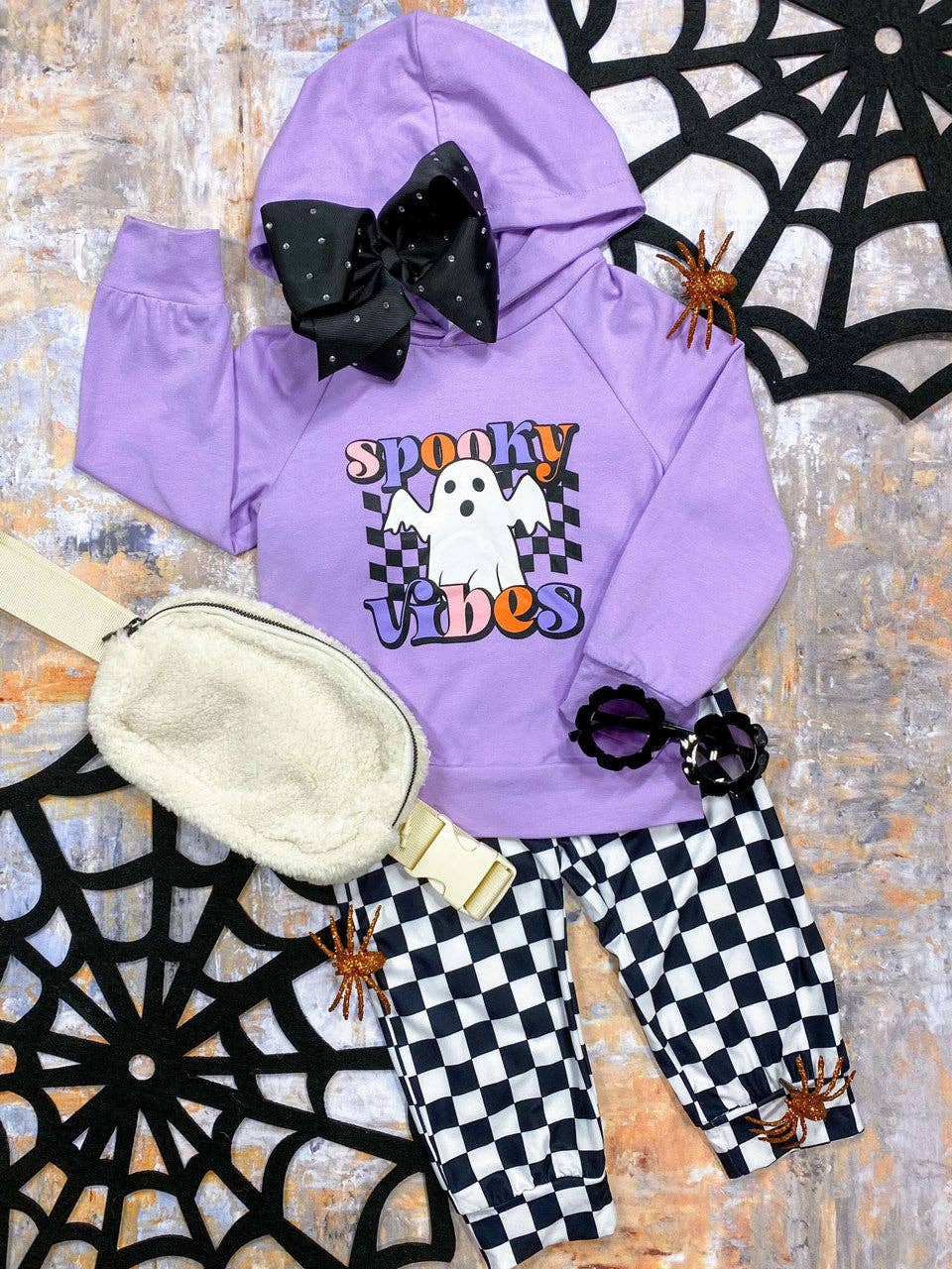 Spooky Vibes Ghoul Pants Set