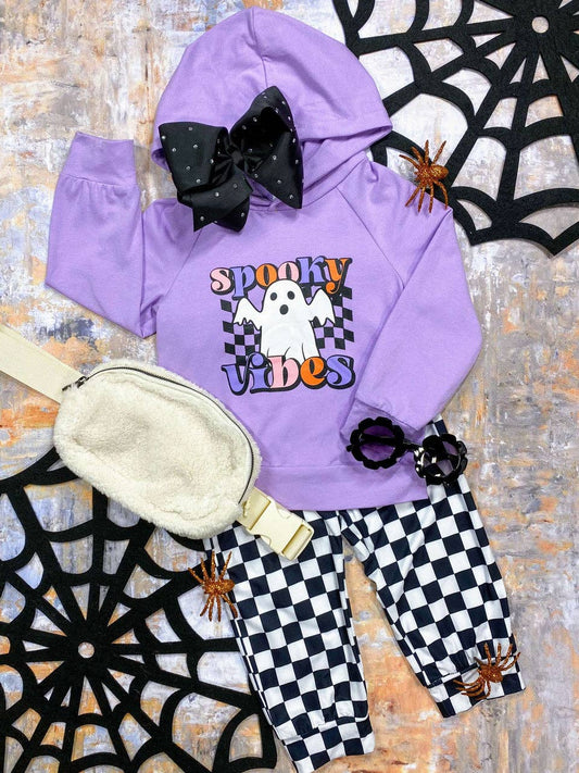 Spooky Vibes Ghoul Pants Set