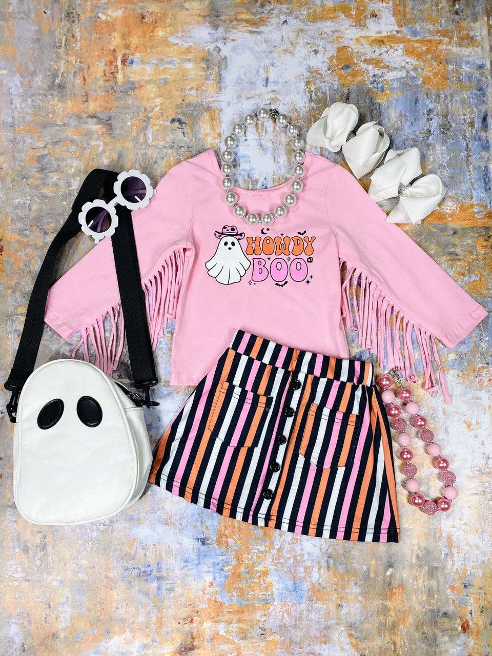 Howdy Boo Skirt Set