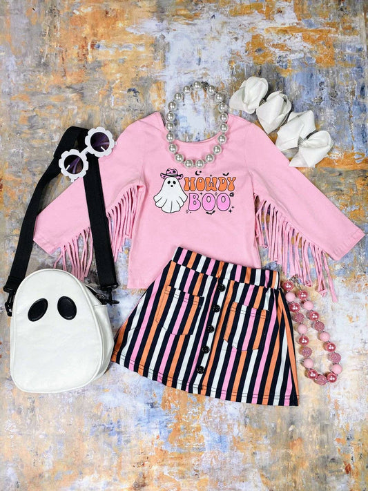 Howdy Boo Skirt Set