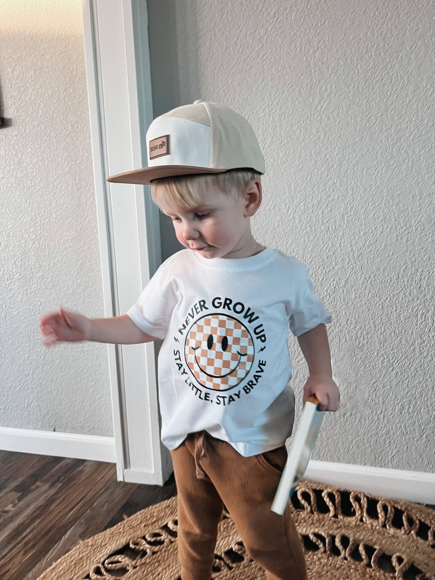 Never Grow Up- Baby/Toddler Tee