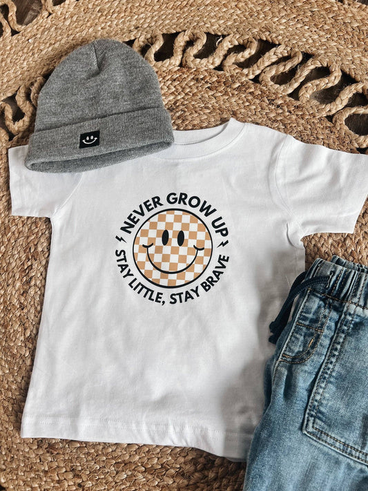 Never Grow Up- Baby/Toddler Tee