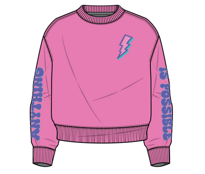 Anything is Possible Lightning Sweatshirt