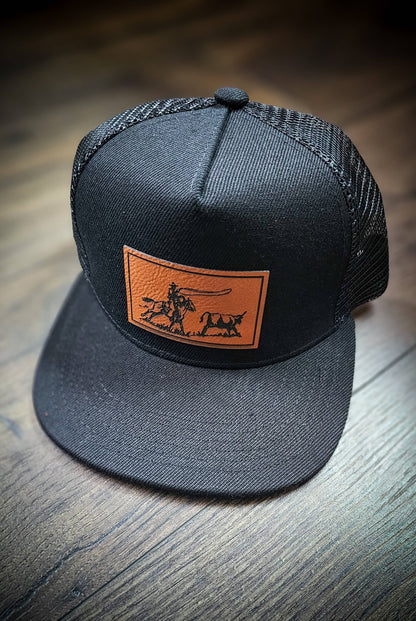 Roper Kids Snapback, Flat bill